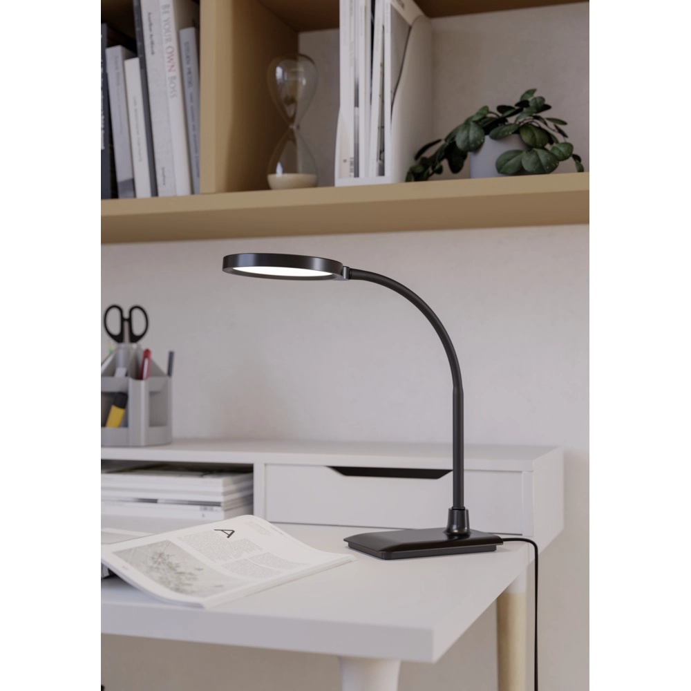Schreibtischlampe Lauro schwarz Eglo 9008606357536