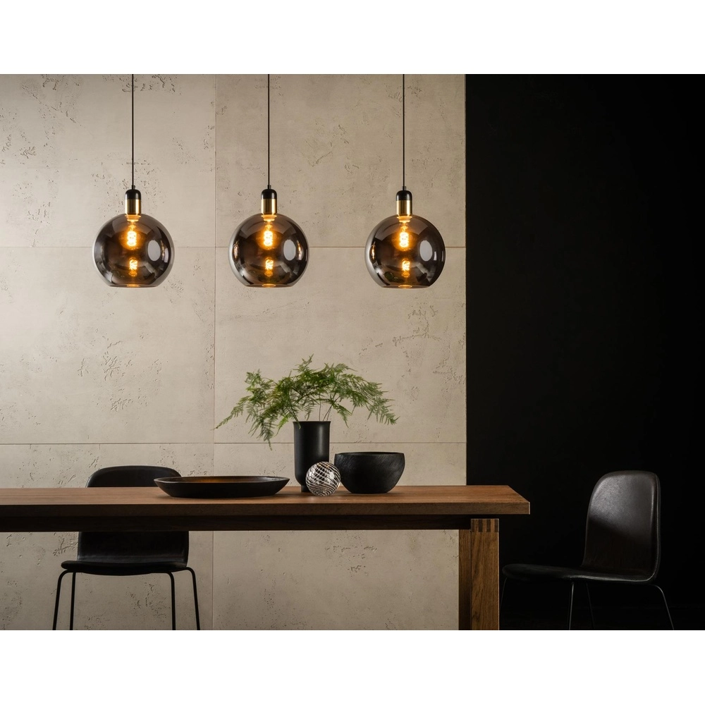 3-Licht Pendellampe Julius Rauchglas Lucide 5411212343444