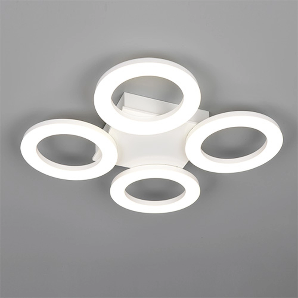 Design-Deckenlampe Cemi Weiße Runde Trio 4017807704365