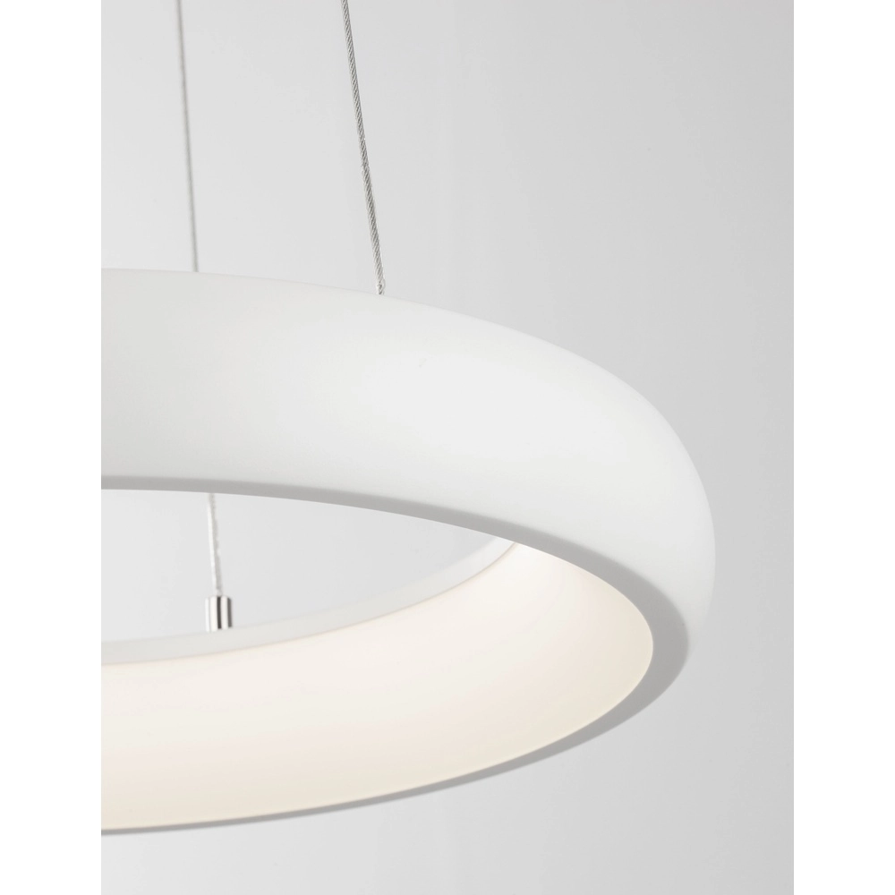 Design-Pendelleuchte Albi weiß Ø 41cm Lyora 5212017419477
