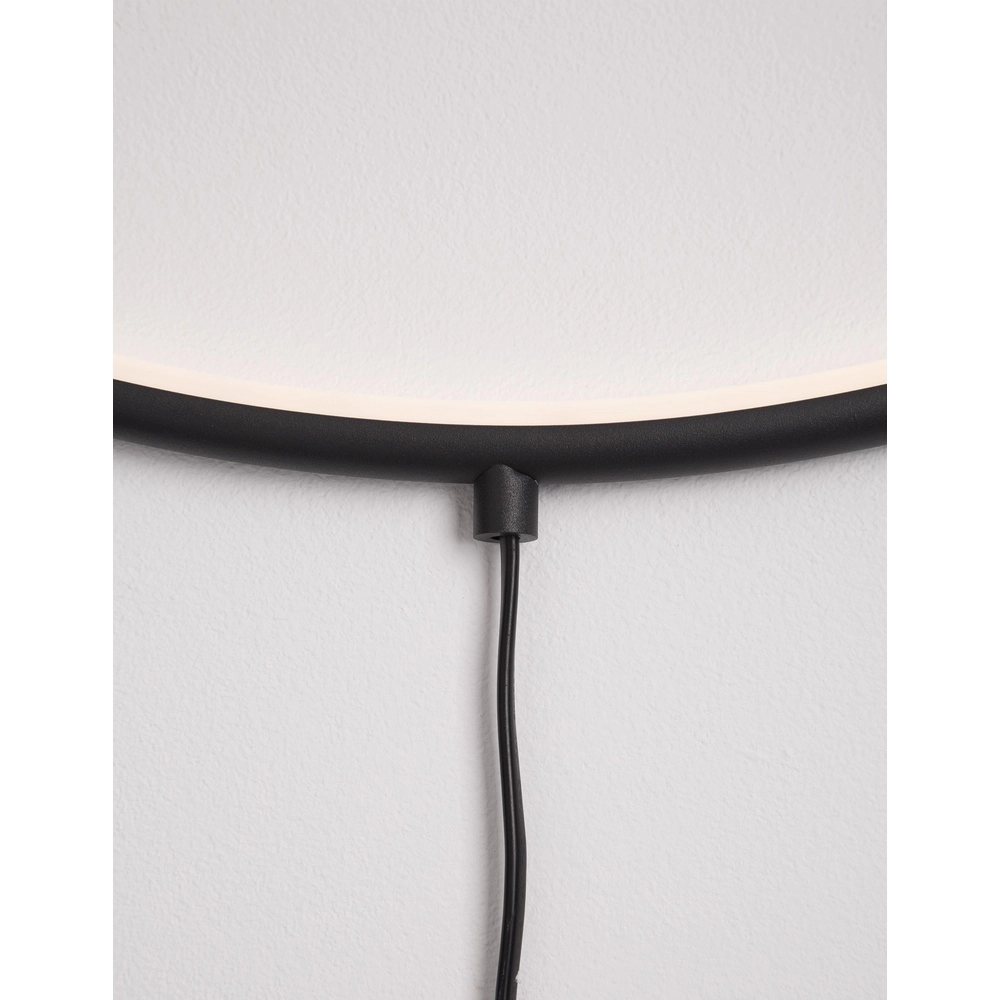 Stehlampe Ring schwarz Ø 79cm Lyora 5212017424266