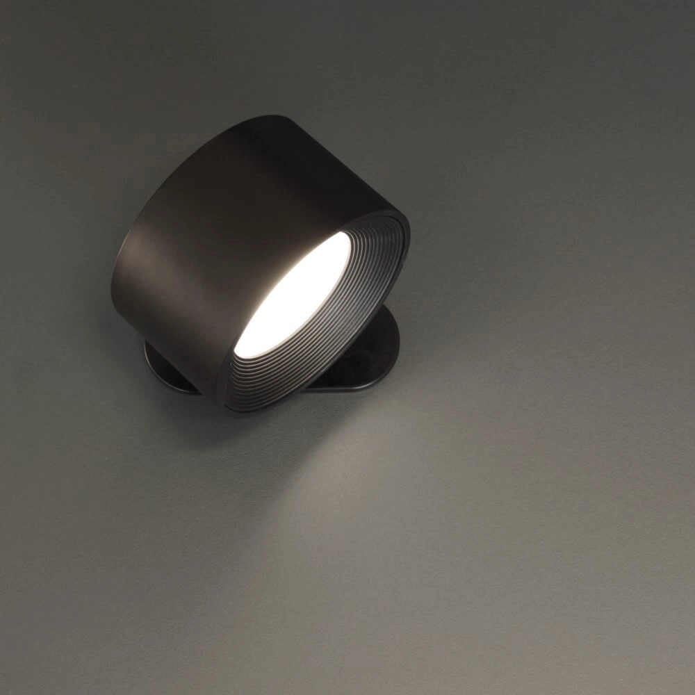 Design-Wandleuchte Magnetics Schwarz Fischer & Honsel 4052231300486
