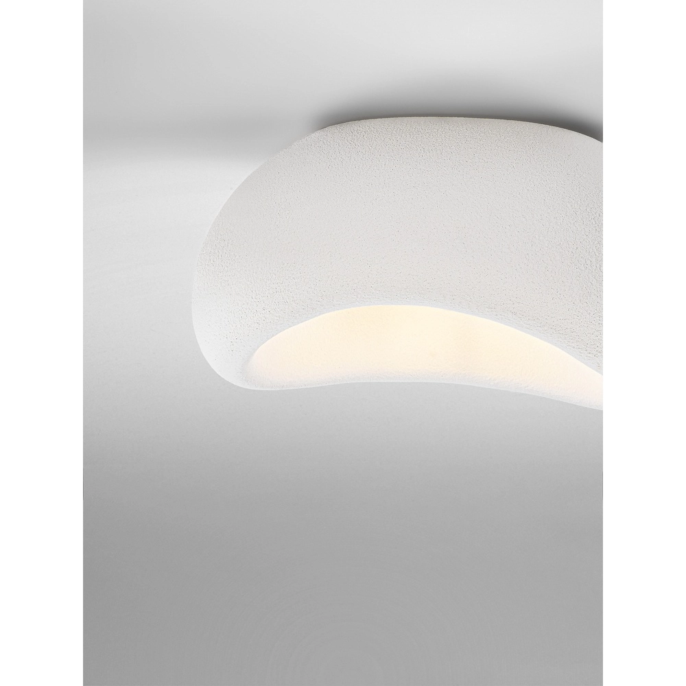 Natürliche Deckenleuchte Aere weiß 50cm Lyora 5212017460813