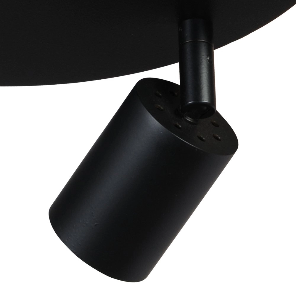 Schwarze Deckenlampe Bounce mit Strahlern Masterlight 8718121209968