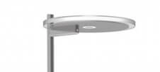 LED-Stehleuchte Turound 40 W – 2200–4000 K – 187 cm Edelstahl-Klarglas Steinhauer 8712746134872