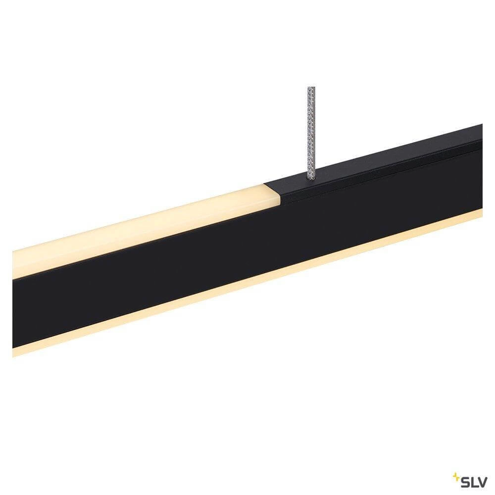 Schwarze Pendelleuchte One Linear 2x10W - 104cm SLV 4024163262682