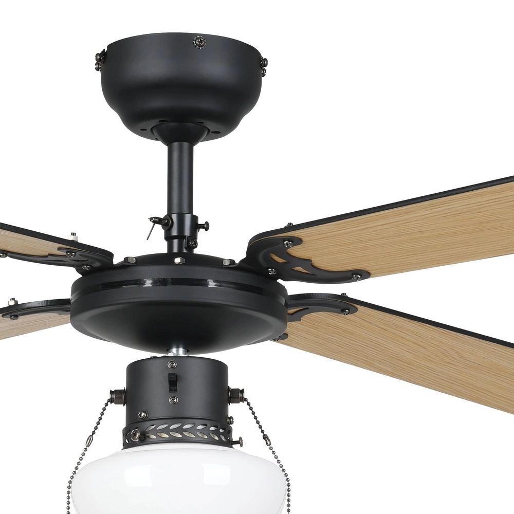 Deckenventilator Fortaleza schwarz Eglo 9002759313524