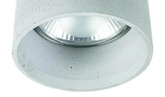 Runder Aufbaustrahler Shy Beton Lyora 5903139939393