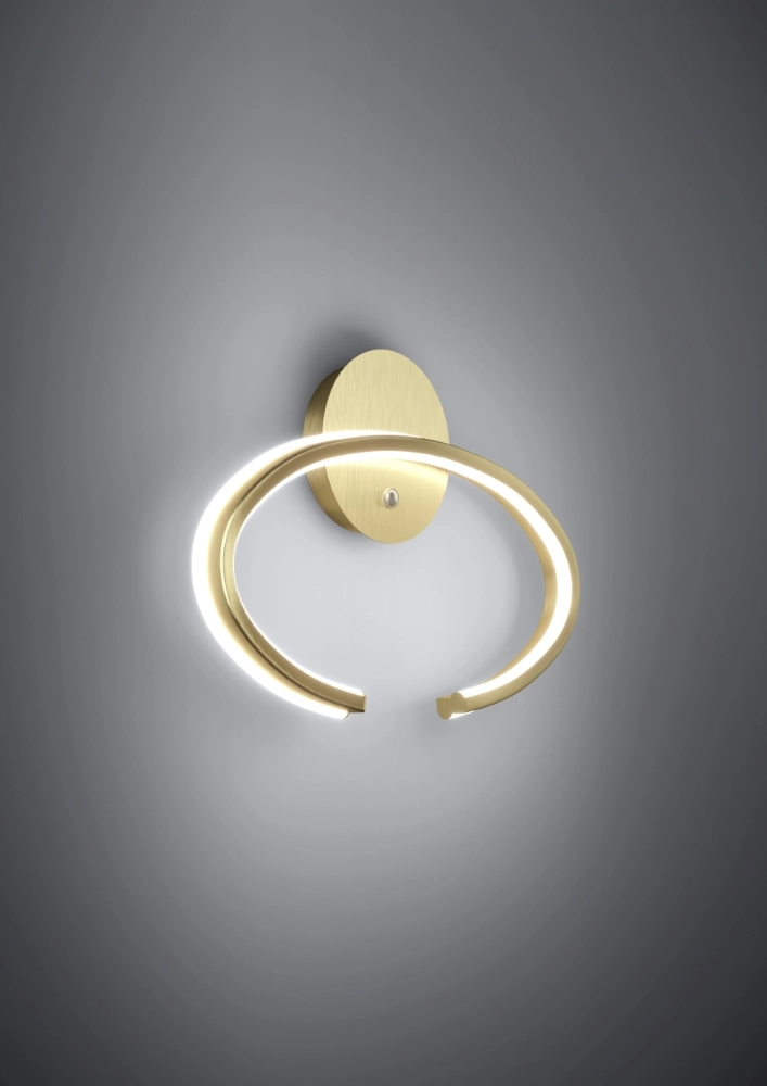 Design-Wandlampe Bogado Gold mit CCT Stars of Light 9008606357918