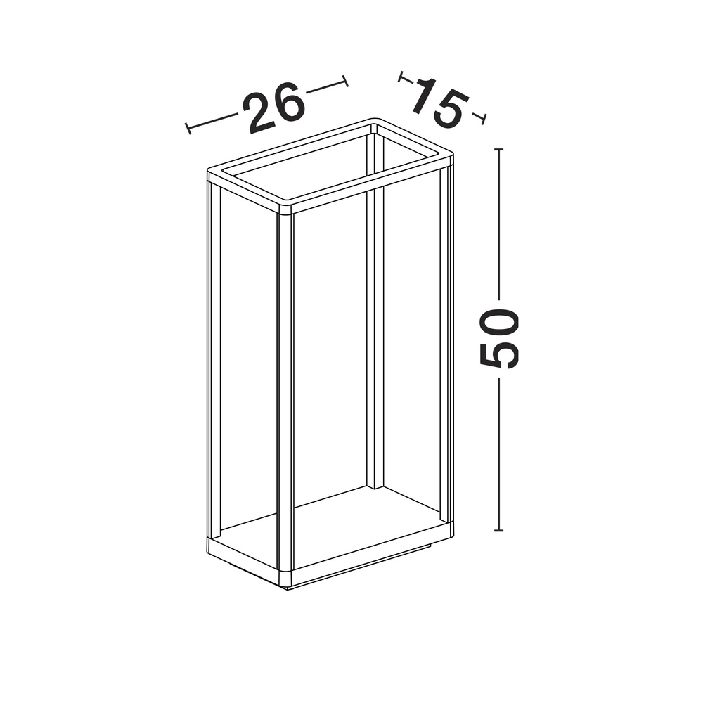 Gartenleuchte Akmi Design-Quadrat Lyora 5212017449320