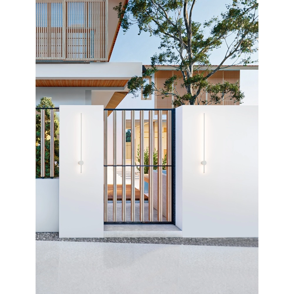 Design-Wandleuchte Ridge weiß 97cm Lyora 5212017447272