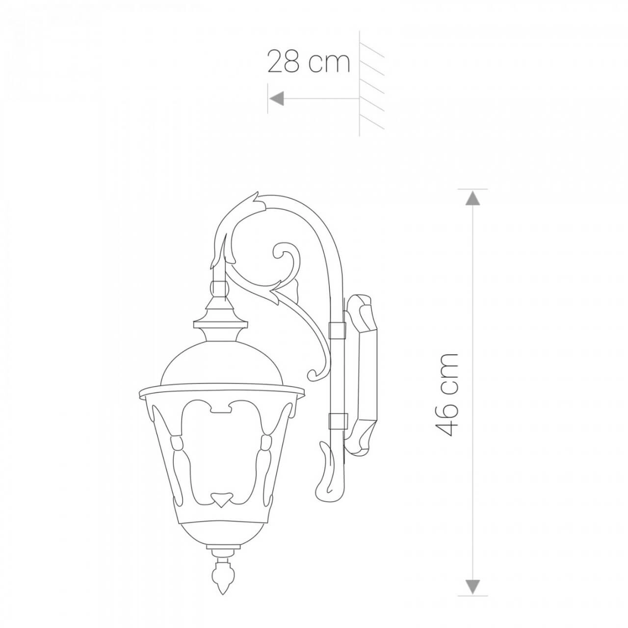 Klassische Wandlampe Tybr Lyora 5903139468695