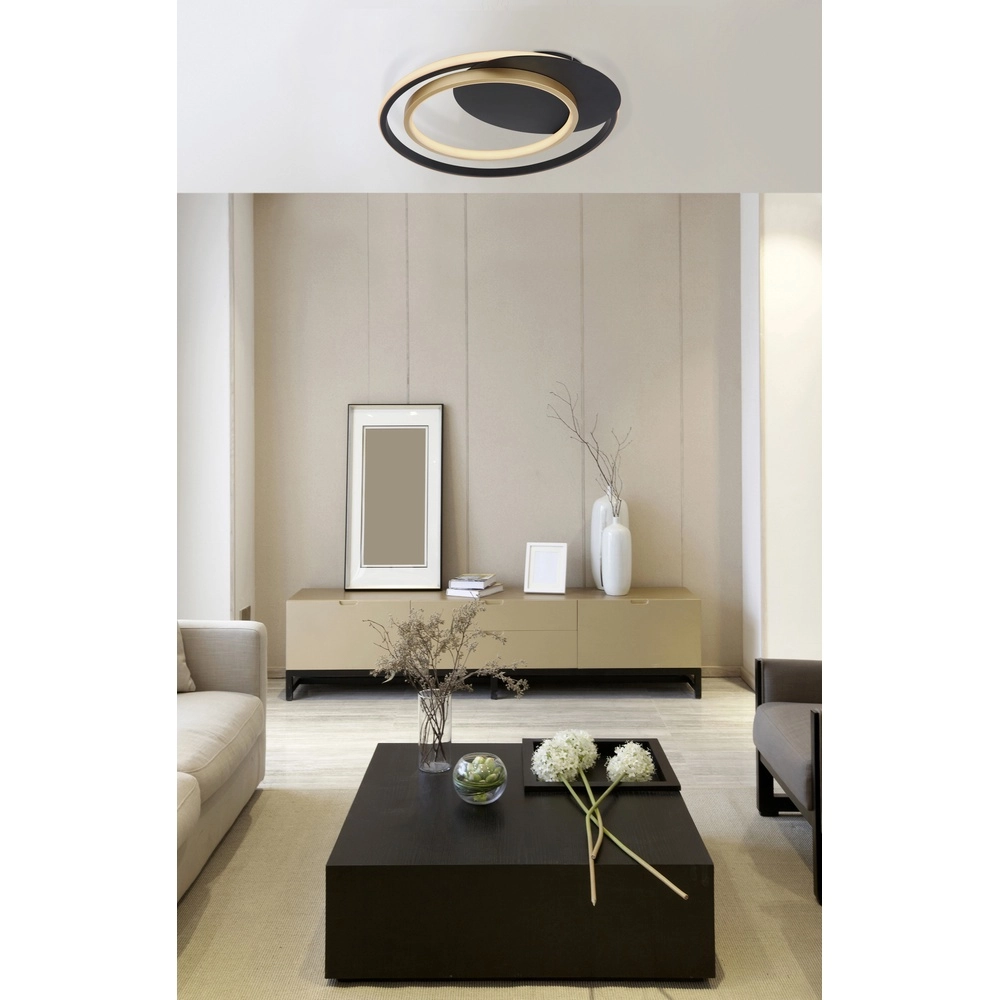 Design-Deckenlampe Rodan Schwarz Globo 9007371402526