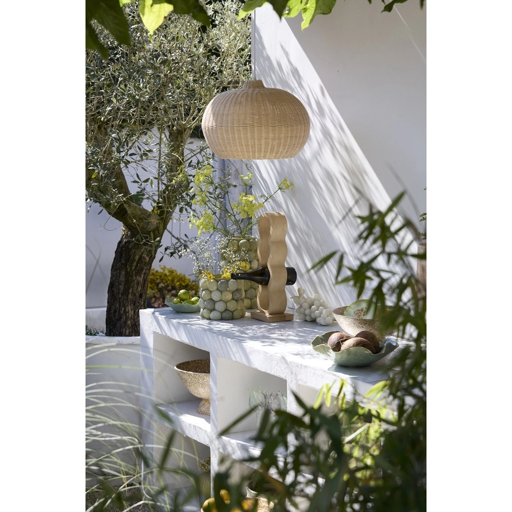 Rattan-Pendellampe Melzor Ø 45cm – natürlich Light & Living 8717807820602