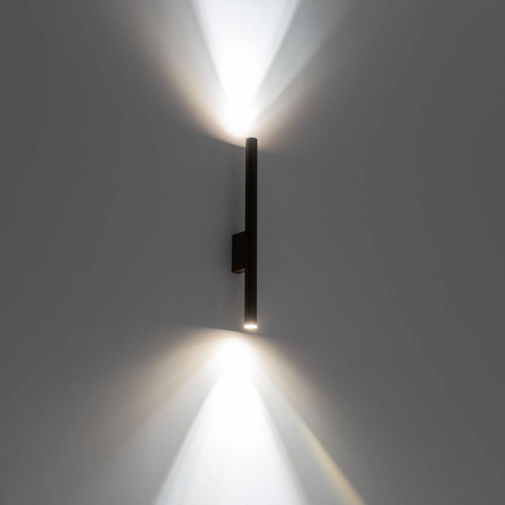 Schmale Wandleuchte Laser Wall Schokoladenbraun Lyora 5903139105637