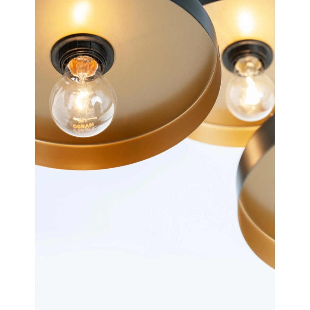 Design-Pendelleuchte Garni 3-flammig schwarz Lyora 5212017420770