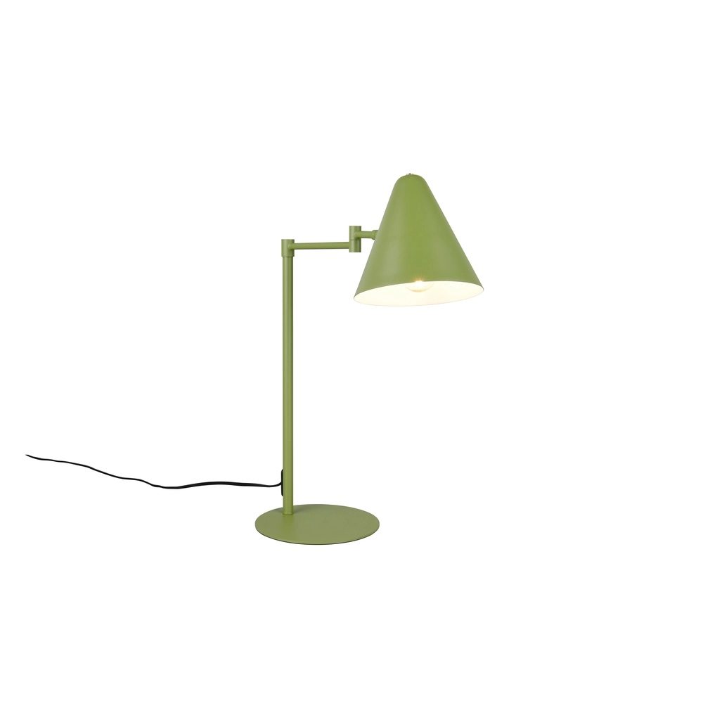 Design-Tischleuchte Cosima grün Trio 4017807660234