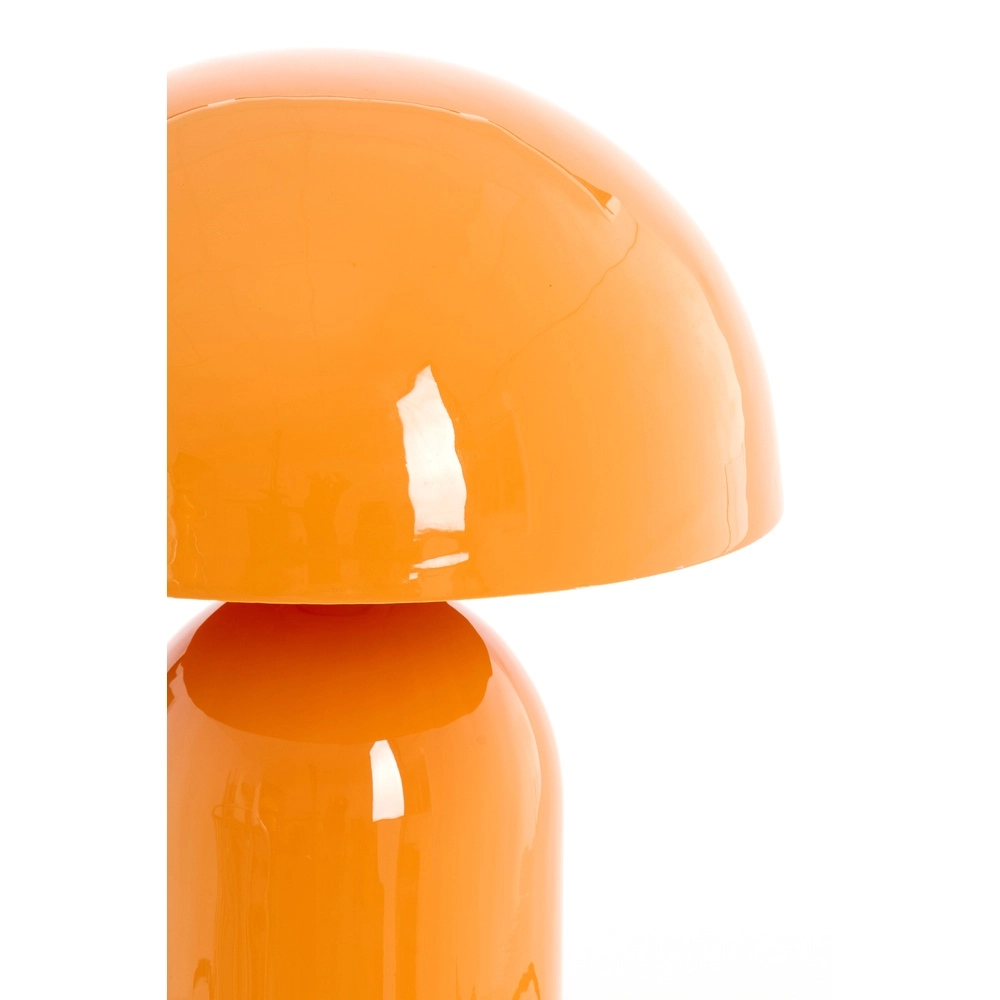 Pilztischlampe Tolima Glanzorange - Ø 31 cm Light & Living 8717807807870