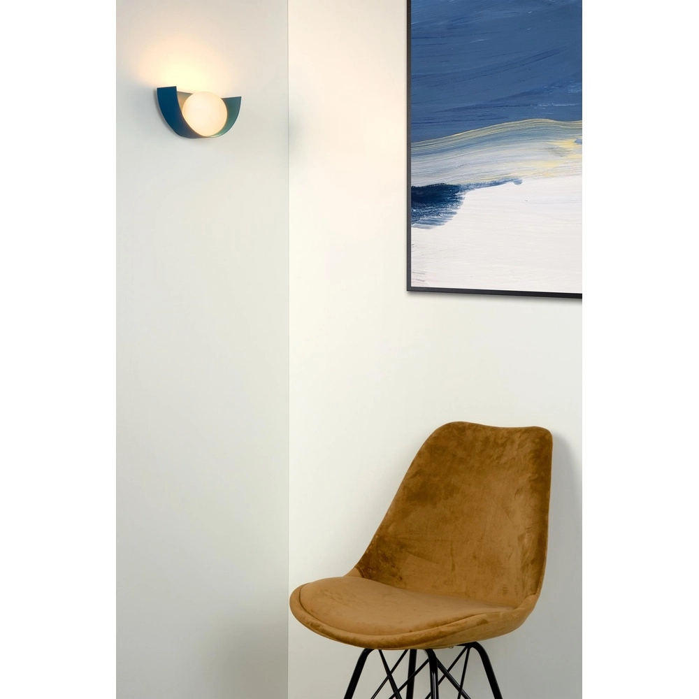 Design-Wandlampe Benni Blau Lucide 5411212451859