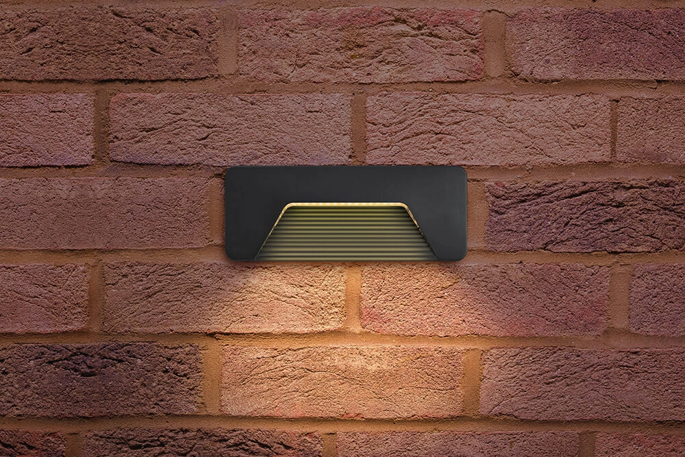 Wandwegbeleuchtung Pathlux Brick Anthrazit Lyora 5055788232827
