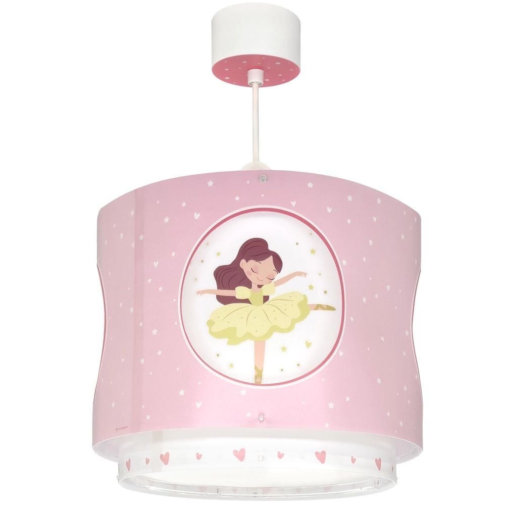 Pendelleuchte Princess Dance Pinkes Leuchten im Dunkeln Dalber 8420406002743