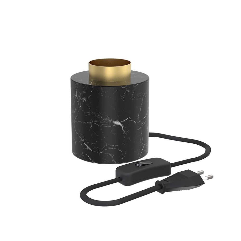 Tischlampe in Marmoroptik Marbler runden Circle 8712879150824