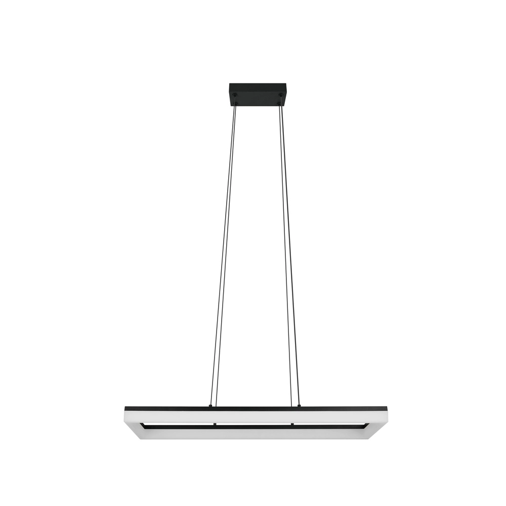 Schlanke Pendelleuchte Camino schwarz Trio 4017807655766