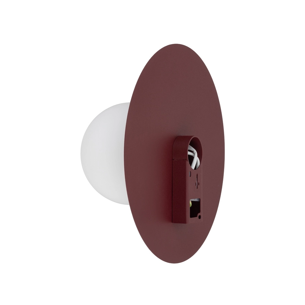 Wandlampe Saturn Burgunderrot Lyora 5903139124416
