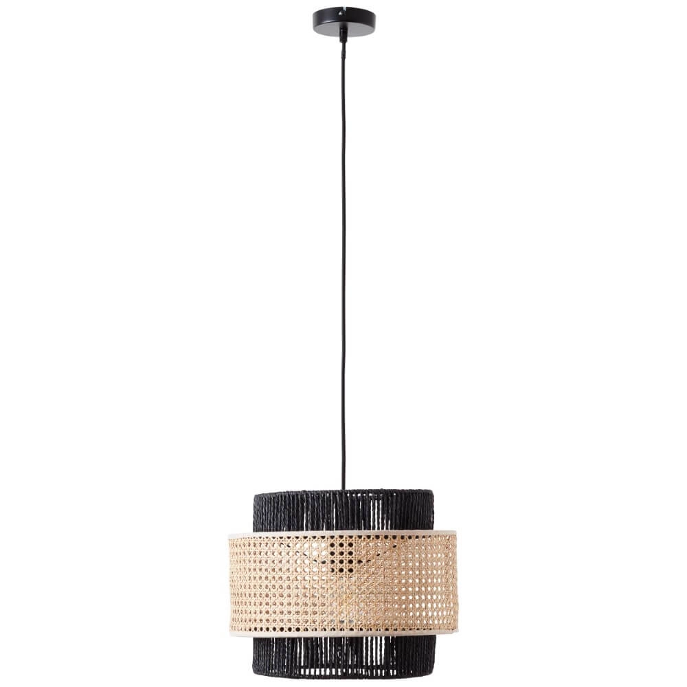 Hängelampe aus Rattan Arles Ø 36cm Brilliant 4004353396458