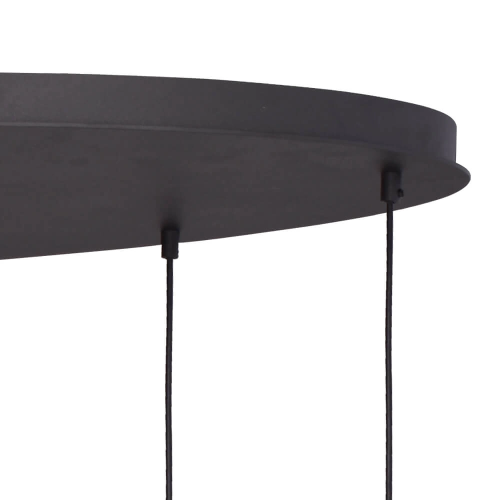 Hängelampe oval Lazise Oval 8x Ø 20cm gold Masterlight 8718121303628