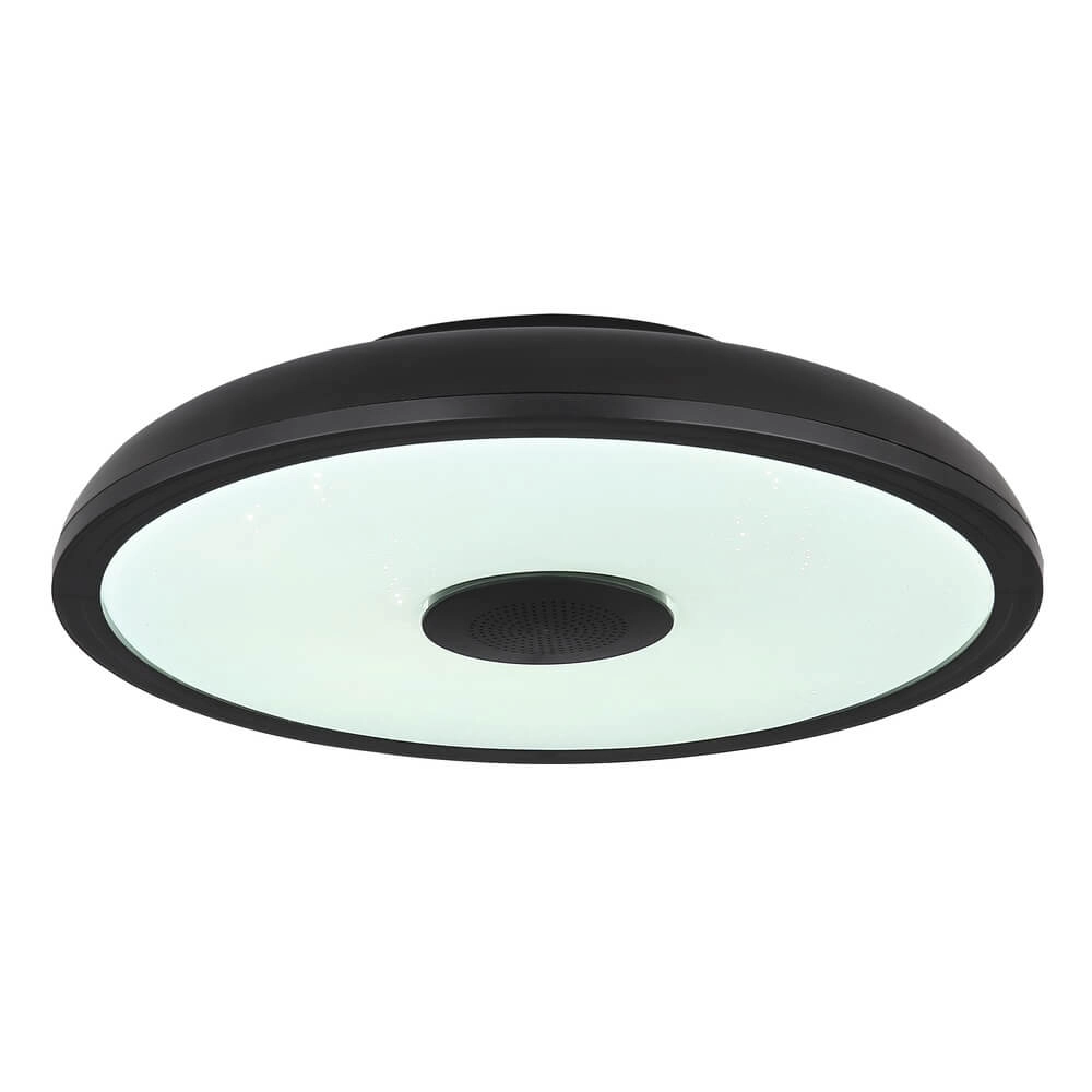 Schwarze Deckenleuchte Raffy Ø 28cm Globo 9007371418848