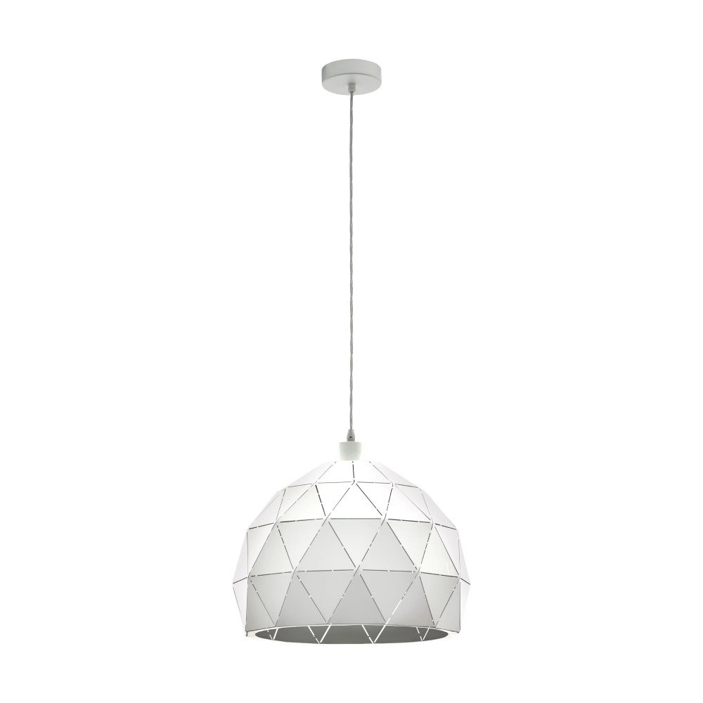 Pendelleuchte Roccaforte 40 cm weiß Eglo 9002759978556