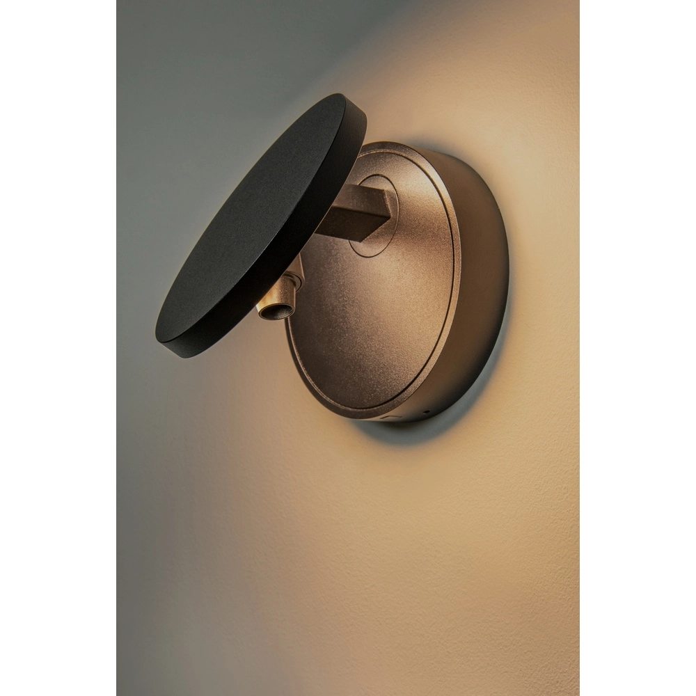 Design-Wandlampe Ufor Schwarz Premium by Lucide 5411212570116