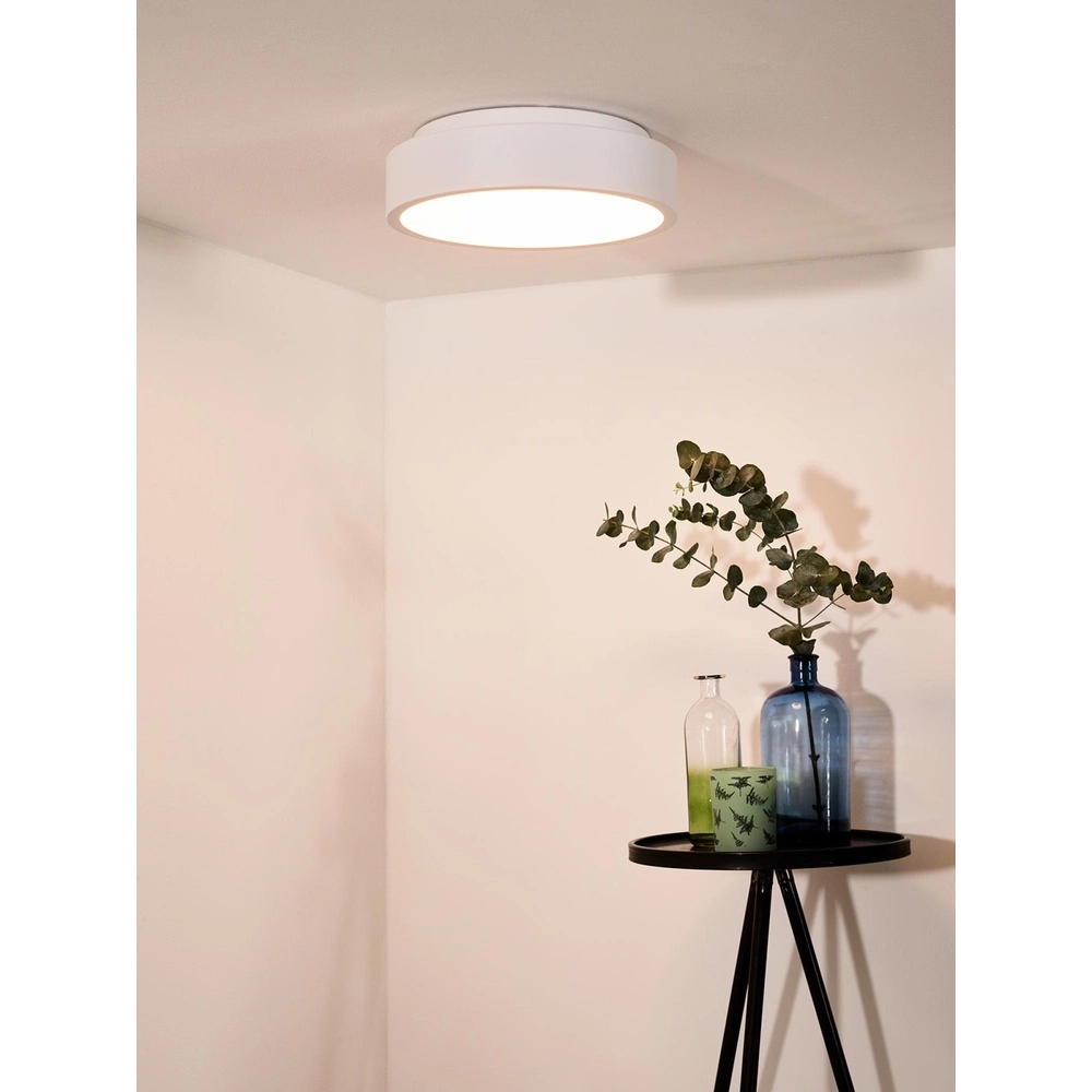 Deckenlicht Talowe Led Ø 30 cm weiß Lucide 5411212460622