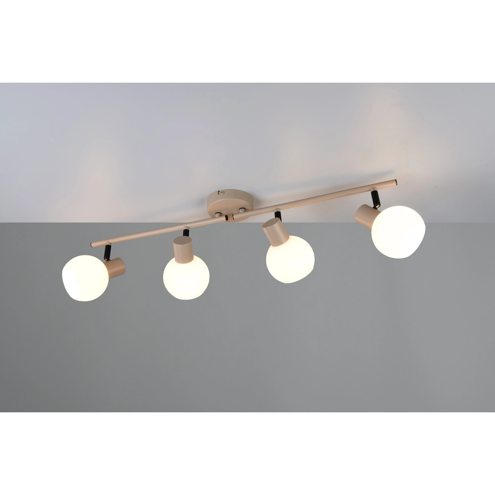 Deckenlampe Boba 4-helles Beige Trio 4017807654639