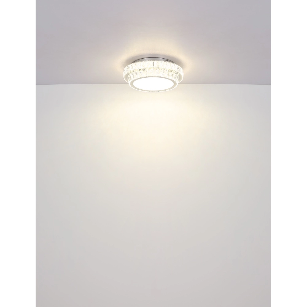 Deckenlampe Klara Ø 40cm Chrom Globo 9007371453085