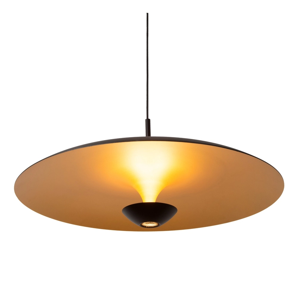 Design-Pendellampe Kenneth schwarz Ø 60cm Premium by Lucide 5411212410443