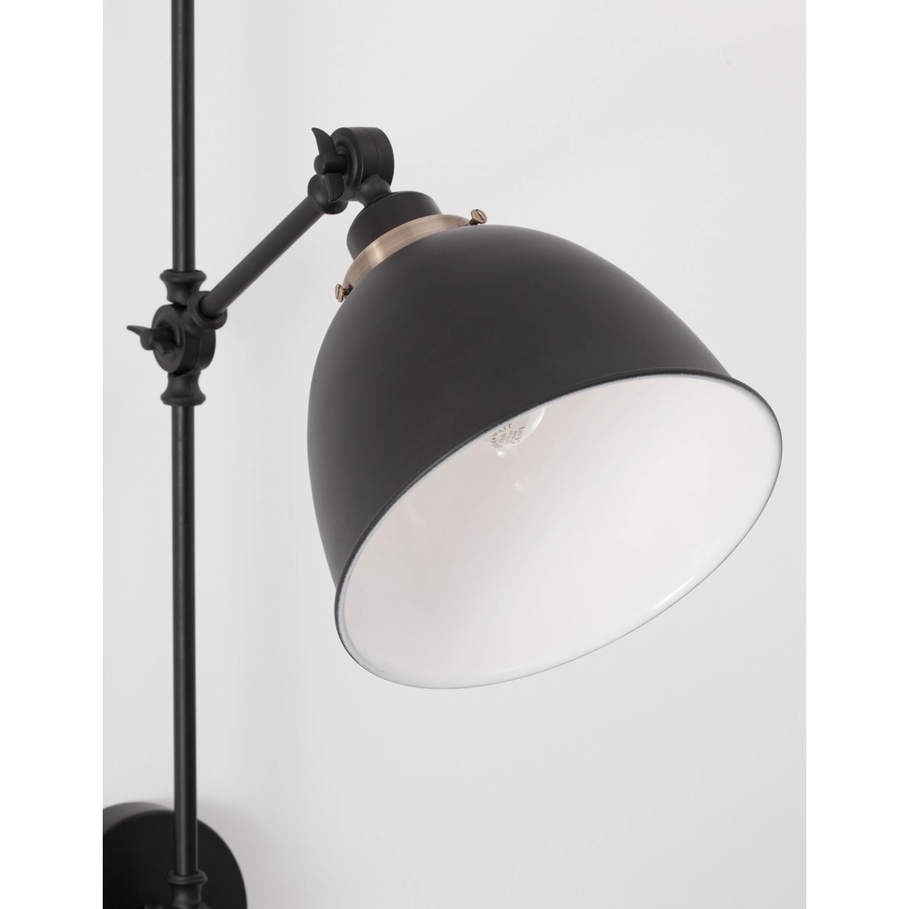 Wandleuchte Virgo schwarz Lyora 5212017420725