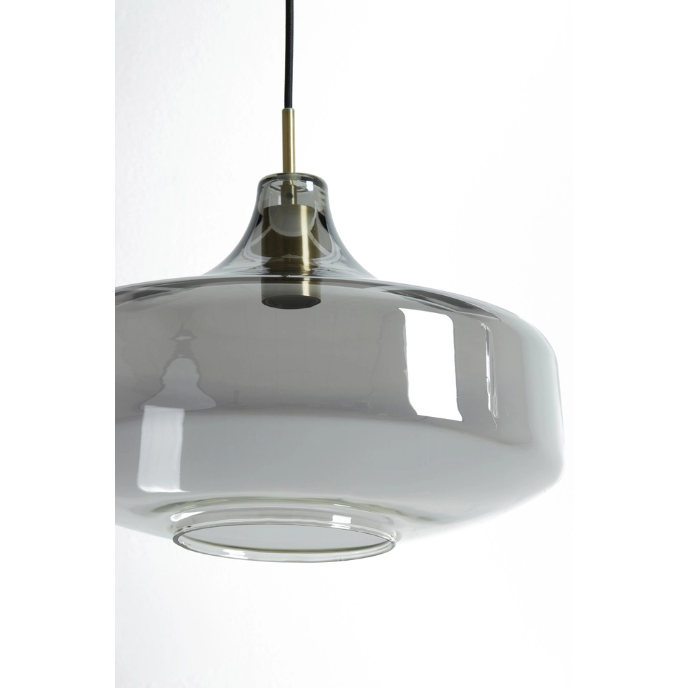 Rauchglas-Pendellampe Solna Ø 39,5 cm Light & Living 8717807680220
