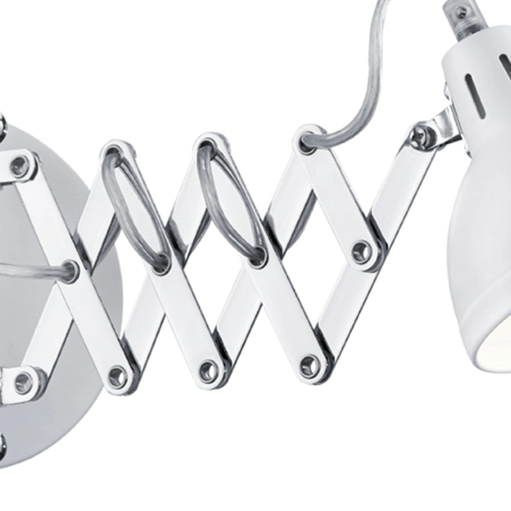 Leuchte Scissor weiß mit chrom Trio 4017807346534
