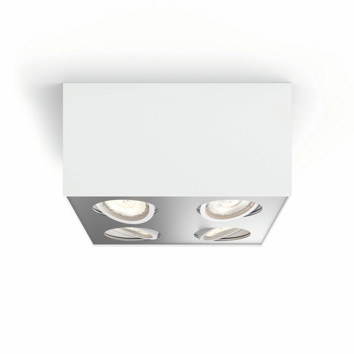 Strahler Box 4-Licht weiß Philips 8718696164549