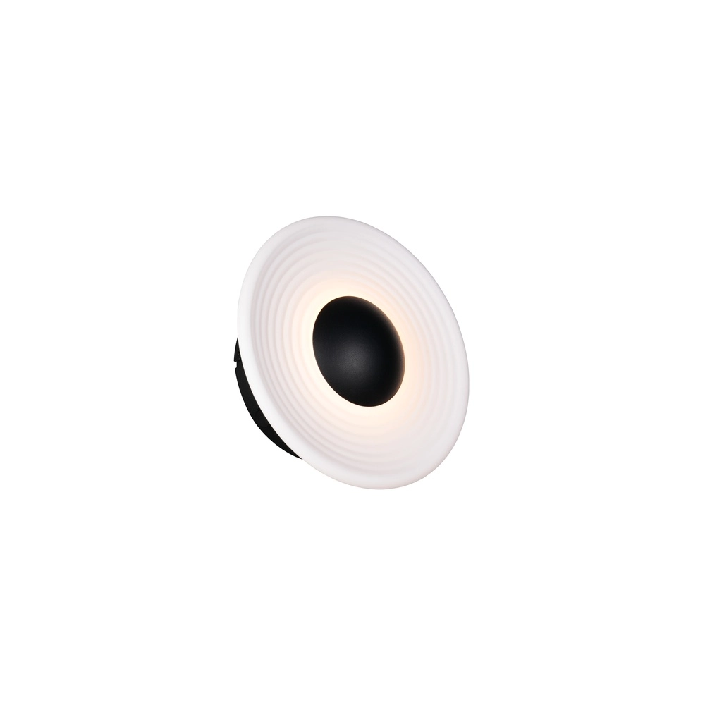 Design-Wandlampe Sirena Weißes Glas