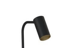 Schwarz mit goldener Leselampe Mono Lyora 5903139771795