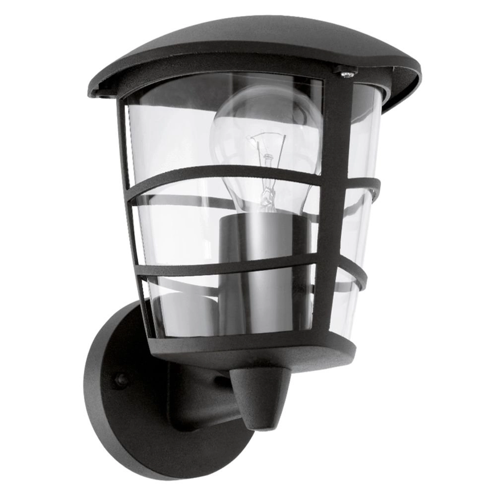 Außenlampe Aloria schwarz