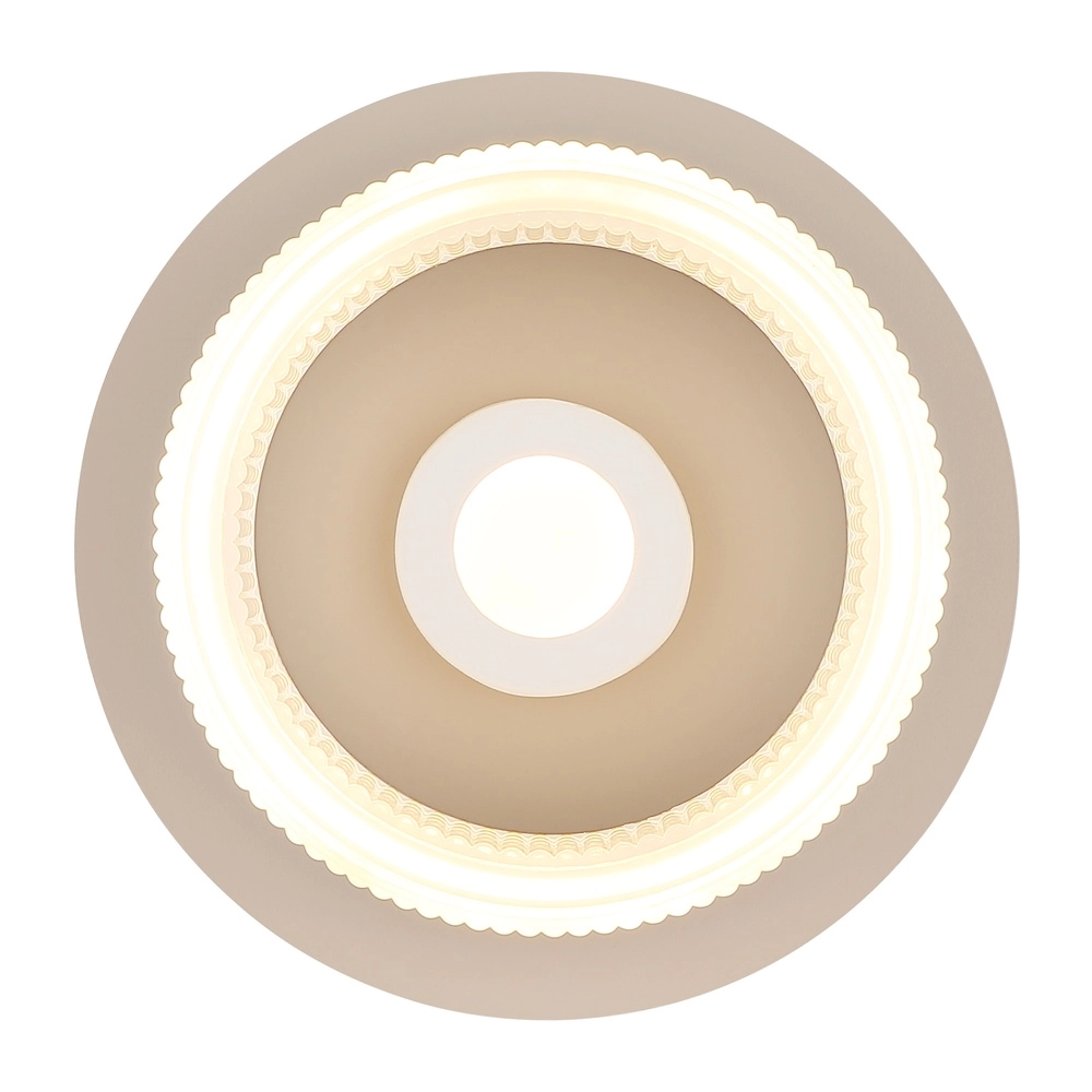 Moderne Deckenleuchte Zara sandbraun Ø 16cm Globo 9007371567065