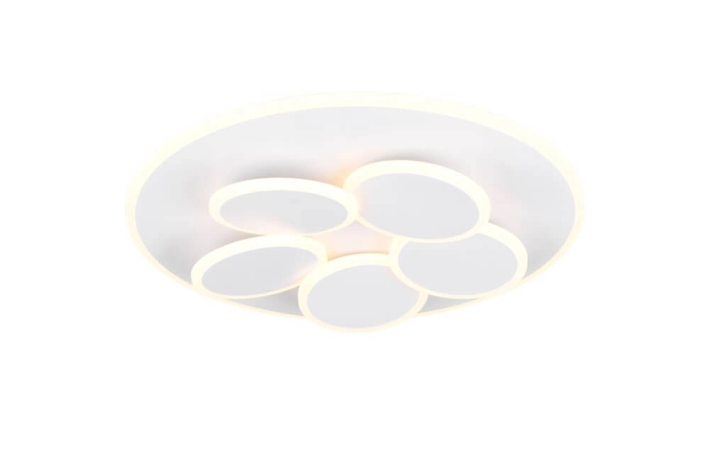 Moderne Deckenleuchte Mandala weiß Ø 48cm