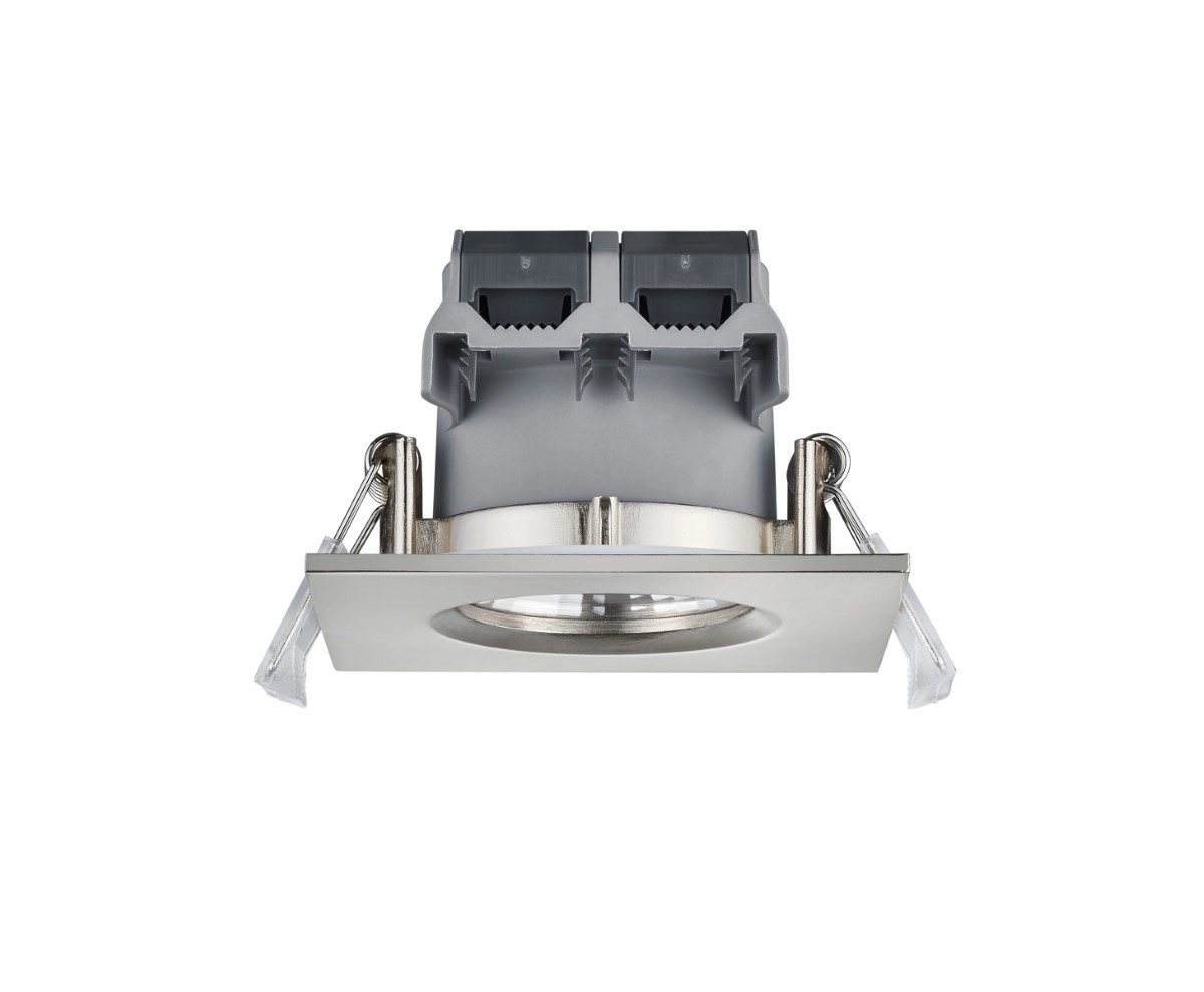 LED Einbaustrahler Zagros Mit LED quadratisch grau Trio 4017807376876