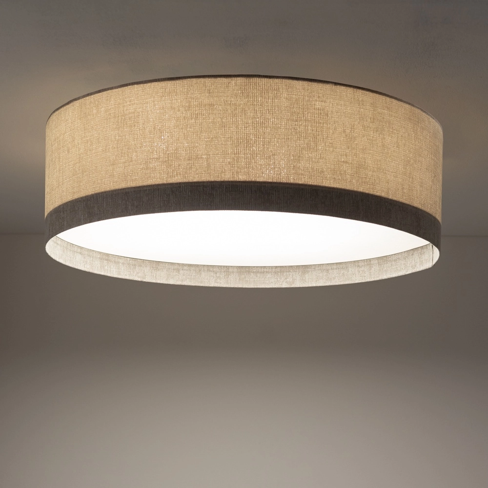 Deckenlampe Cedro sandbraun Ø 65 cm Lyora 5903139116718