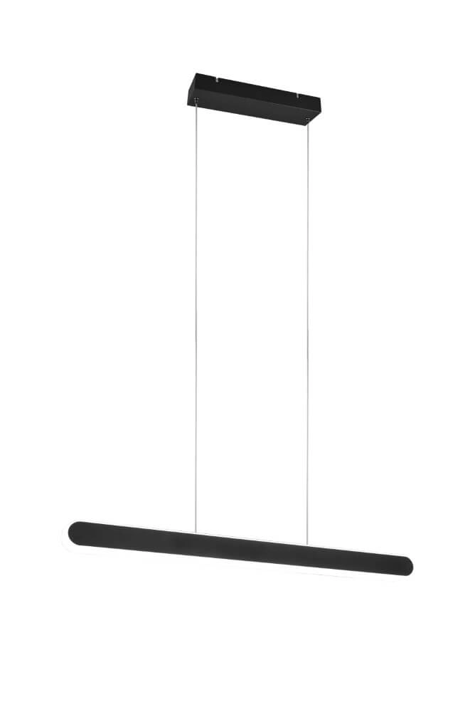 Hängelampe Helios 130cm schwarz Trio 4017807577839