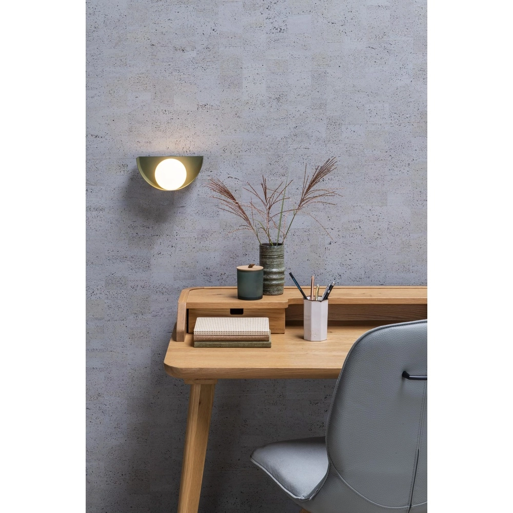 Design-Wandlampe Benni Grün Lucide 5411212451842